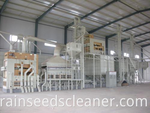 fine seed cleaner line